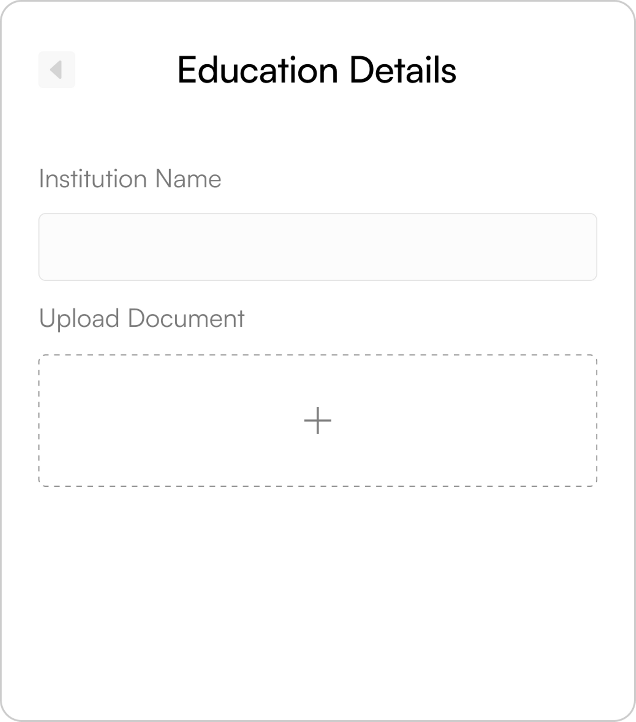 Education Details