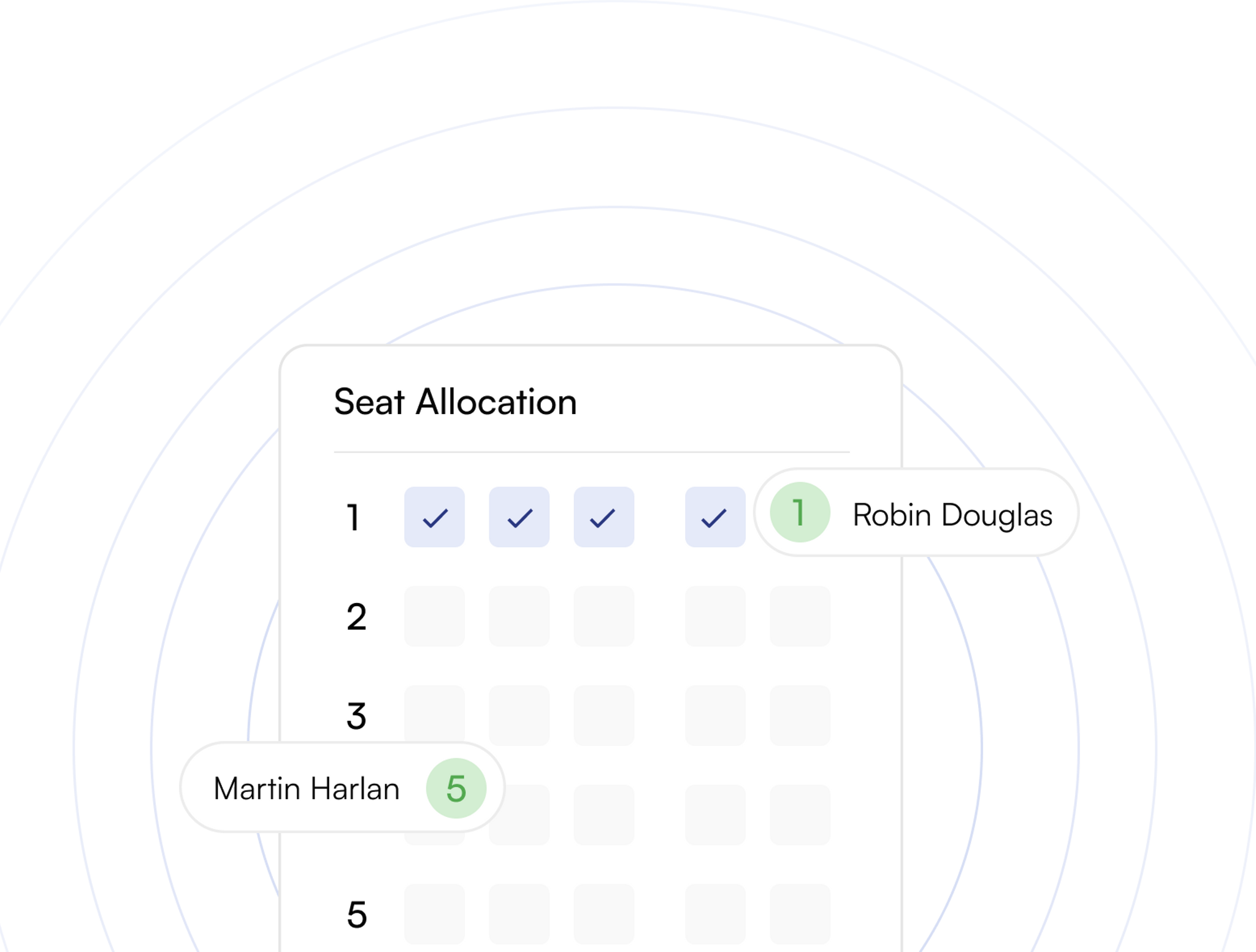 Seat Allocation Mechanism  