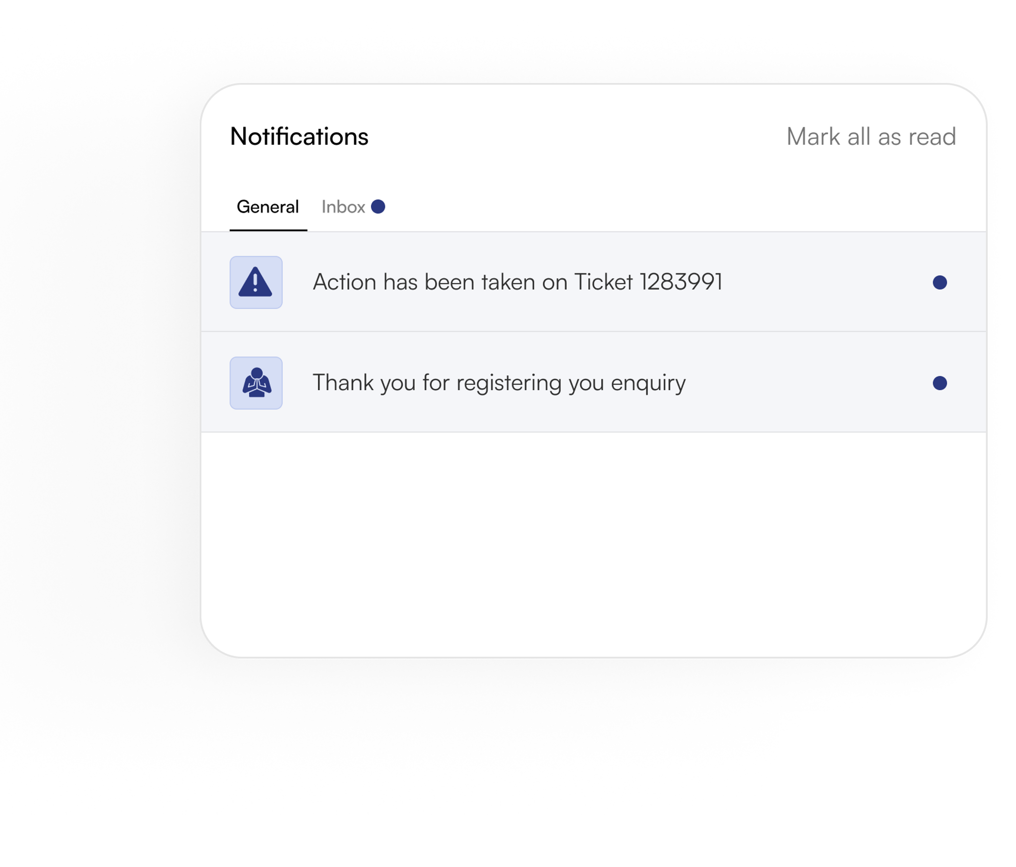 Status Tracking and 